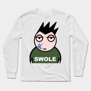 Swole. Big and beefy Long Sleeve T-Shirt